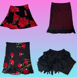 Y2k Romantic Skirts (SU-009)