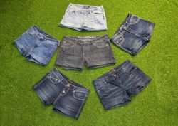 8114 - Upcycled Denim Shorts
