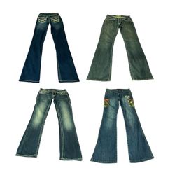 Y2K Flare Jeans | V-T833
