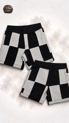 Upcycled Fleece Patchwork Shorts