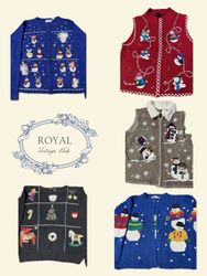 ❄️ Vintage Christmas Sweaters