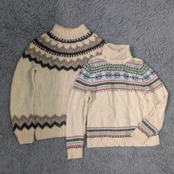 **#Y2K Fair Isle Sweater Mix – Trendy Women’s Tops