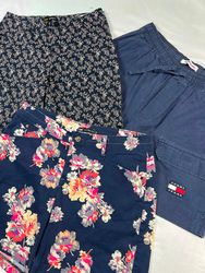 Mix branded cotton shorts