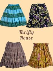 Y2K Women's Printed and Plain Skirts(TH/904)