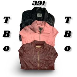 Leather jacket for women (brands) MK , Buxter etc ..