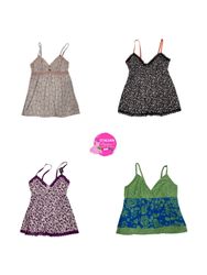 Y2K unique cami tops