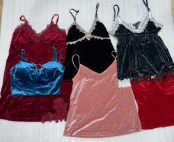 velvet camisole top