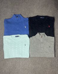 Polo Ralph Lauren Halp zip & Cable Net Knitwear 20..