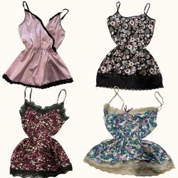 Y2K Ditsy Bloom Cami Tops - ST-056