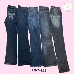 Women's Embroidered Bootcut Flare Jeans – Everyday..
