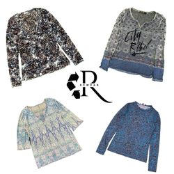 Y2K Unique Girl Printed Full Sleeve Tops RW-2579