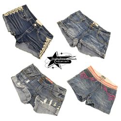 Y2k NYC IT GIRL DENIM SHORT B2F-101