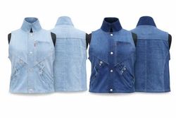 CR1427 Upcycled Structured Vest