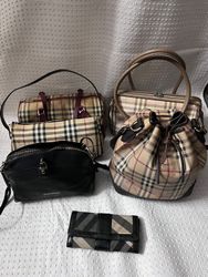 Burberry bags 7 pices