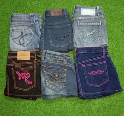 L.M.V AND OTHER MIX BRANDS MINI SKIRTS (C 295)
