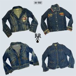 Y2k Fitted Denim Jackets (AA-1592)