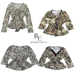Y2K NATURE VIBE GIRL PRINTED FULL SLEEVE TOPS RE-3..