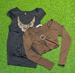 6723 - Y2K Style Blouses