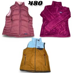 Patagonia Fleece & Bomber Jacket #(TBO 480).