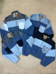 Upcycled Levi’s crop jacket 🐒