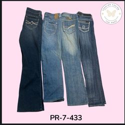 Women’s 2000s Flare Jeans – Trendy Y2K Wide Leg De..