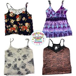 Y2K Vintage Printed Cami Bundle – 9pcs Wholesale |..