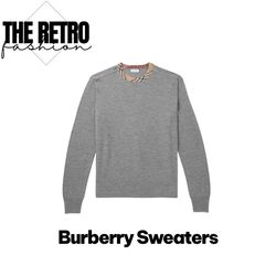Burberry Sweater’s.         #740