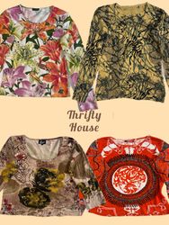Y2K Tropical & Abstract Babytees(TH/702)