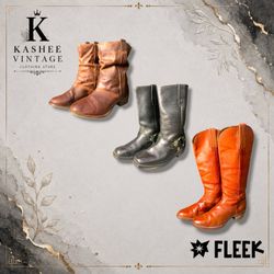 Lederstiefel