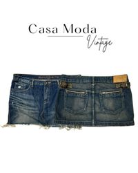 020926-12 denim mini skirt 15 pcs
