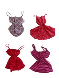Y2K Purple Paisley Print Camisoles-ST-353