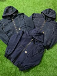 Upcycle Carhartt hoodie jacket