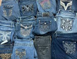 Y2K Embellished Jeans YJ-003