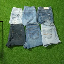 ARIYA AND OTHER BRAND WOMEN WEAR MINI MICRO SHORTS..