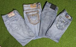 TRUE RELIGION , ROCK REVIVAL JEANS (A 34)