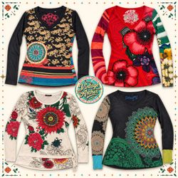 Y2K Statement Floral & Mandala Long Sleeve Mix :10..