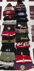 New Era Sports Team Knit Pompom Beanies