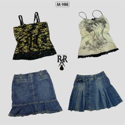 Y2k Black Rave Mix and Match (AA-1466)