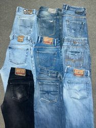 Diesel Straight Leg Denim Jeans