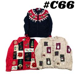 Wholesale Vintage Christmas Sweaters Bundle | 10pc..