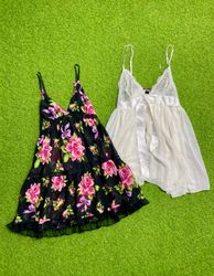 Top con pizzo e canottiera stampata id840