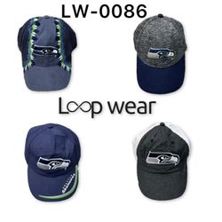 Vintage Seattle Seahawks NFL Strapback Caps