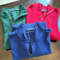 20 PCS Polo Ralph Lauren Mix Bundle | Quarter-Zips..