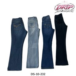 Blue Denim Flare Jeans (DS-10-232)