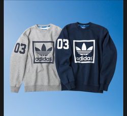 Mix branded sweatshirt Crew neck