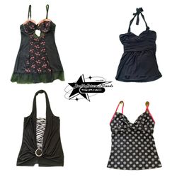 Y2k Cute Vibe Girl Cami Top B2F-233
