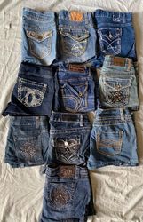 PREMIERE AND OTHER MIX BRANDS MINI SHORTS (ID 5081..