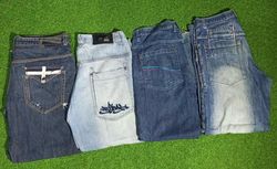 SOUTH POLE AND OTHER MIX BRANDS JEANS (A 238)