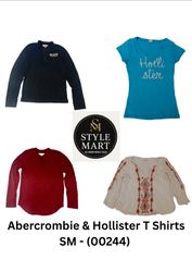 Abercrombie & Hollister T-Shirts SM - (00244)