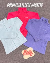 🔴 Columbia Fleece Jackets - (19/10)